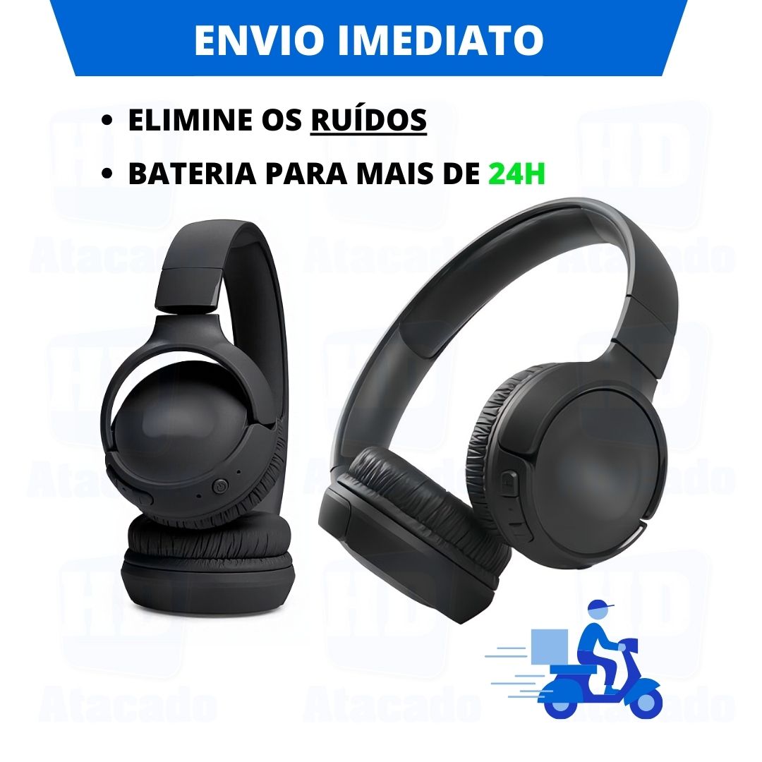 Kit HD Externo 500GB + Fone Bluetooth: Armazenamento Extra e Som Imersivo com Tecnologia USB 3.0 e Bluetooth 5.0