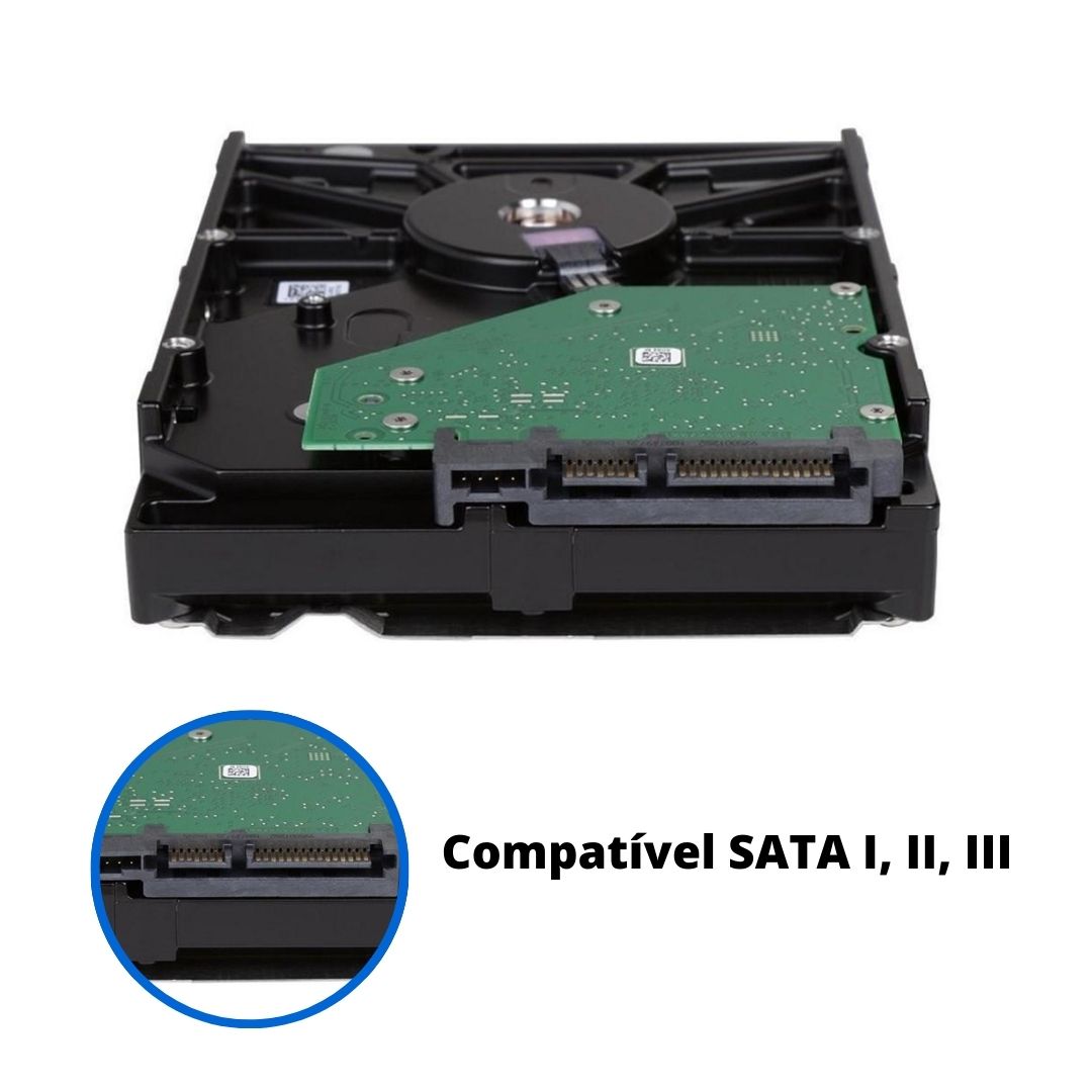 HD 160gb Interno 3.5" para DVR/PC/COMPUTADOR - Desktop SATA + Segurança e Velocidade - Intelbras/Hikivision/Giga