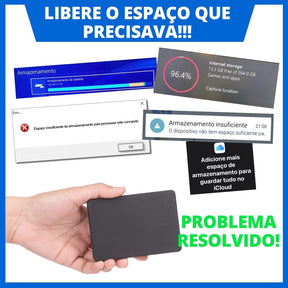 HD Externo 500GB USB 3.0 para PlayStation, Xbox e Notebook | +Velocidade +Espaço, Original com NF e Garantia