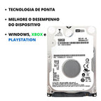 HD 500GB Slim 2.5 Notebook/Xbox/PS3/PS4 - Disco Rígido Interno SATA com NF e Garantia