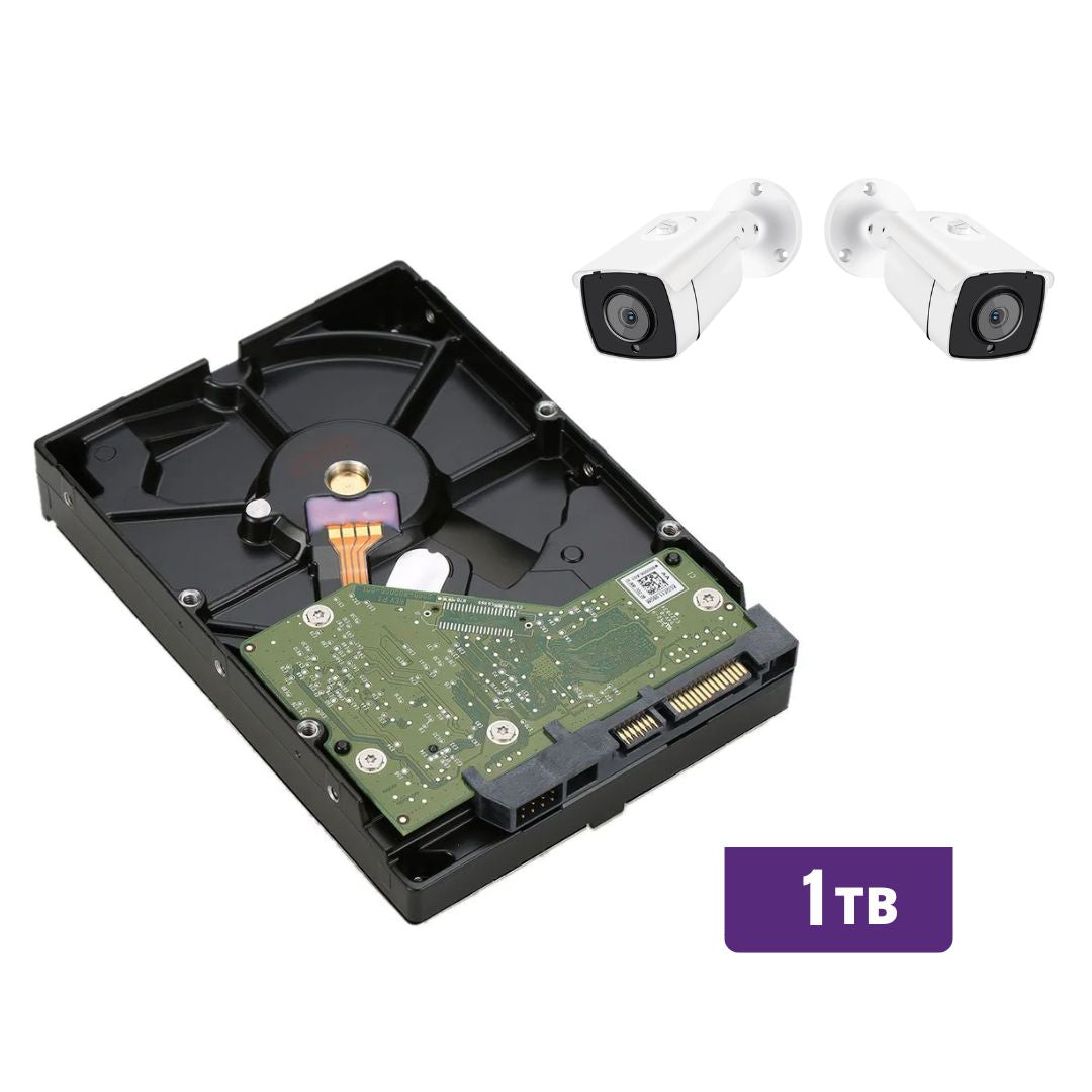HD 1TB Purple WD 3.5" Intelbras CFTV/DVR/Segurança Eletrônica - Garantia e NF
