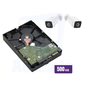 HD 500GB WD Purple de DVR/CFTV/PC - HD Interno para Sistemas SATA + Segurança