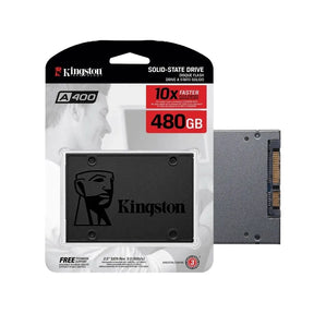 SSD Kingston A400: Velocidade Extrema para Seu PC com 240GB, 480GB, 960GB ou 1TB | SATA 3, Memória Flash Original e Garantia de 3 Anos