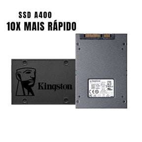 SSD Kingston A400: Velocidade Extrema para Seu PC com 240GB, 480GB, 960GB ou 1TB | SATA 3, Memória Flash Original e Garantia de 3 Anos