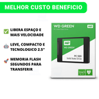 SSD WD Green para upgrade de PC Notebook e dispositivos SATA 2.5