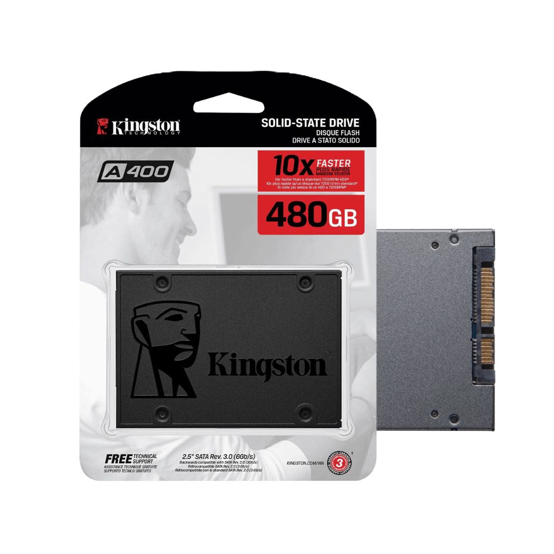 SSD Kingston 240gb 480gb 960gb/1TB | A400 SATA 3 Memória Flash - Original