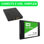 SSD WD Green SATA 2.5 fácil de instalar em PC e Notebook