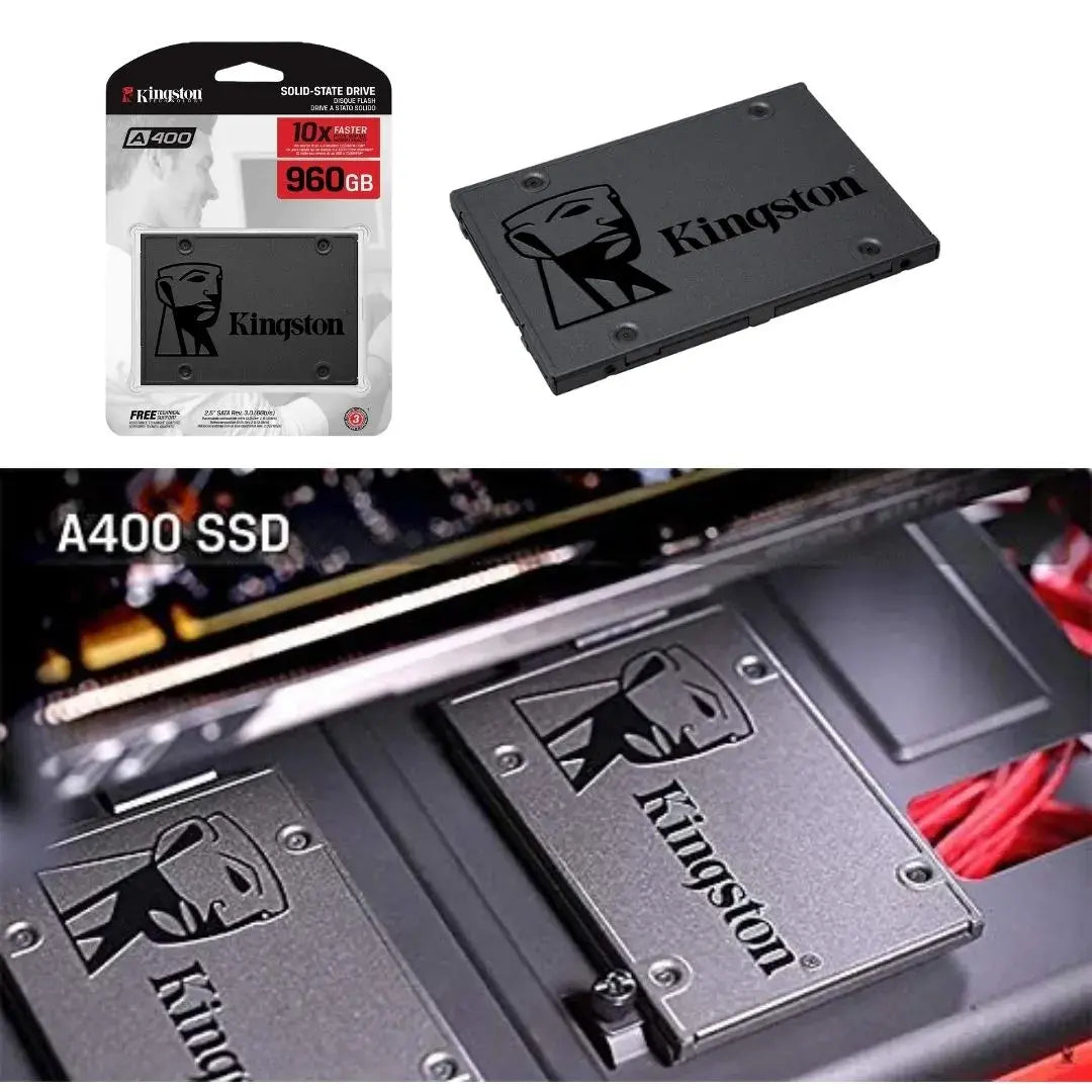 SSD Kingston 240gb 480gb 960gb/1TB | A400 SATA 3 Memória Flash - Original