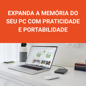 HD Externo Seagete 1TB USB 3.0 Tipo SSD Portátil – Expanda Espaço no PS4, PS5, Xbox e PC | Rápido, Plug & Play, Sem Apagar Nada