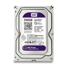 HD 500GB WD Purple de DVR/CFTV/PC - HD Interno para Sistemas SATA + Segurança