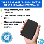 HD Externo 1TB USB 3.0 – Armazenamento Portátil e Rápido de Xbox, PlayStation, Notebook e PC! Nunca Mais Apague Nada!