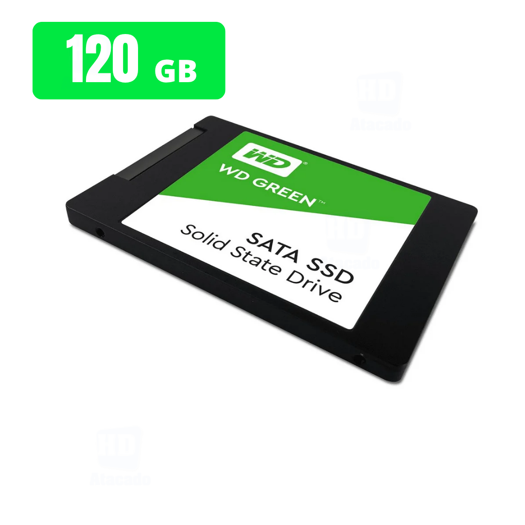 SSD WD Green 120GB SATA 2.5 para PC e Notebook