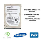 HD Interno Slim 2.5" para Xbox 360, One e Series | 1TB / 500GB / 320GB | Pronto para uso