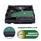 HD Seagate 2TB Interno 3.5" SATA III, 7200 RPM: Alto Desempenho para DVR, CFTV, Computadores e Sistemas de Segurança | Garantia e Nota Fiscal