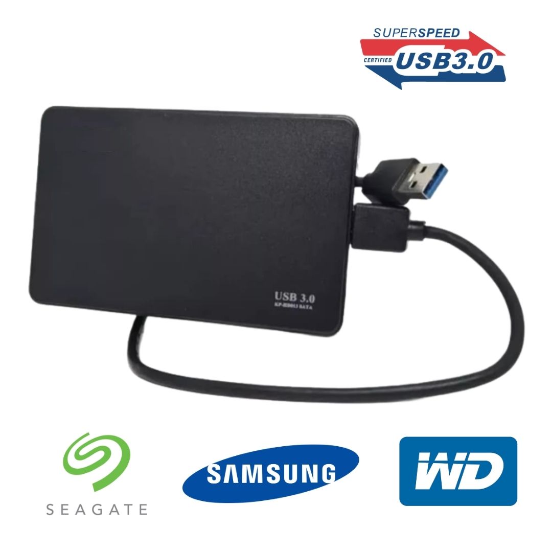 HD Portatil de 500GB, 1TB, 320GB. Diferentes marcas com tecnologia de ultima geração na transferência de arquivos com USB 3.0